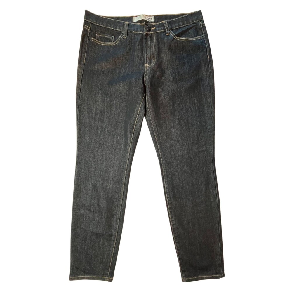 Joe Fresh Jeans Skinny Leg Dark Wash Denim Mid-Rise Stretchy Casual 12